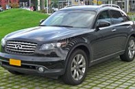 infiniti fx lpg gaz