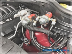 Zawory gazowe wraz z filtrami fazy ciekłej które wymieniamy co 30.000 km